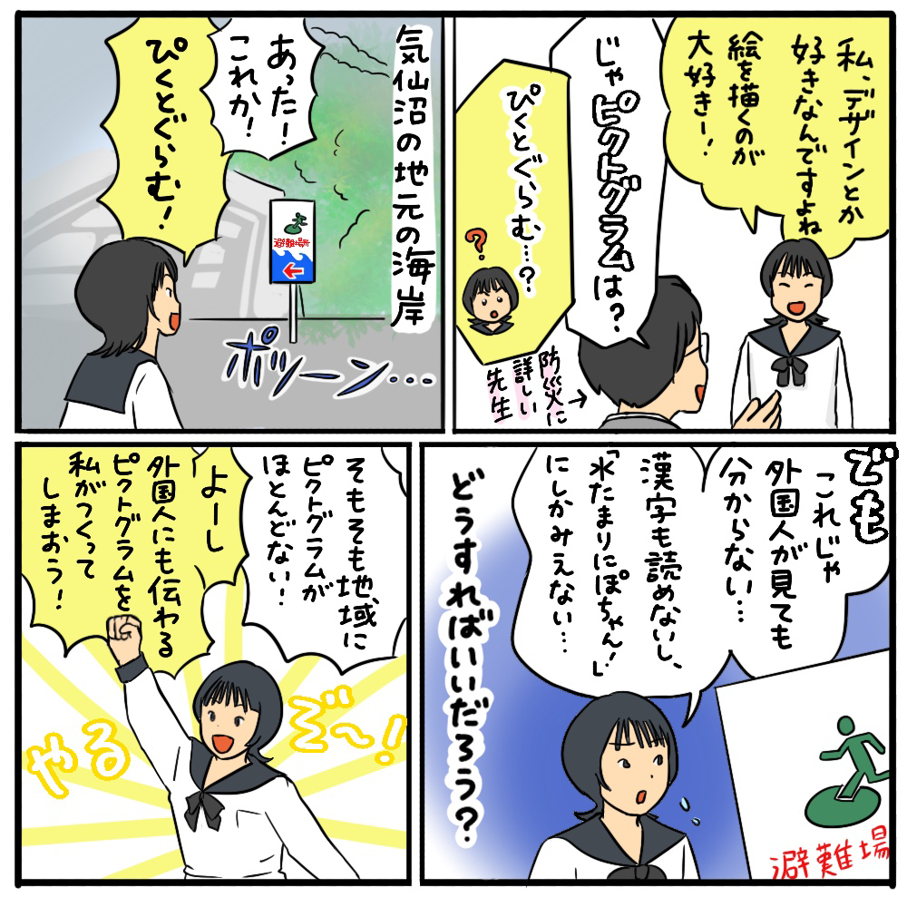 外国人でも分かるピクトグラムは？ その02